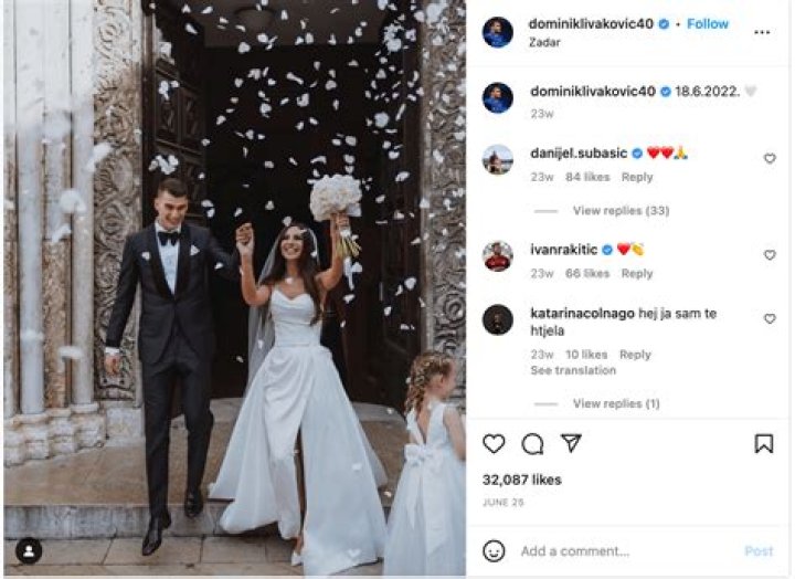 Dominik Livakovic Wife Who is Dominik Livakovic Wife?