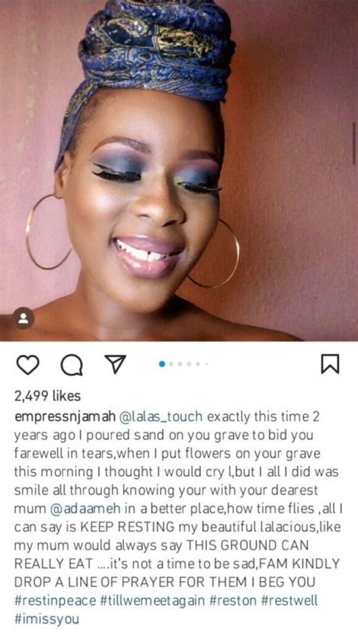 
Empress Njamah remembers late Ada 